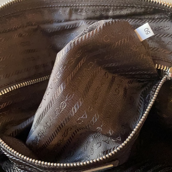 Authentic Prada Ombré Glacé Double Zipper - Picture 12 of 13